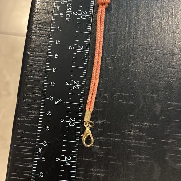 Gorgeous Statement Metallic Inlay Red Acrylic Necklace - Picture 5 of 5